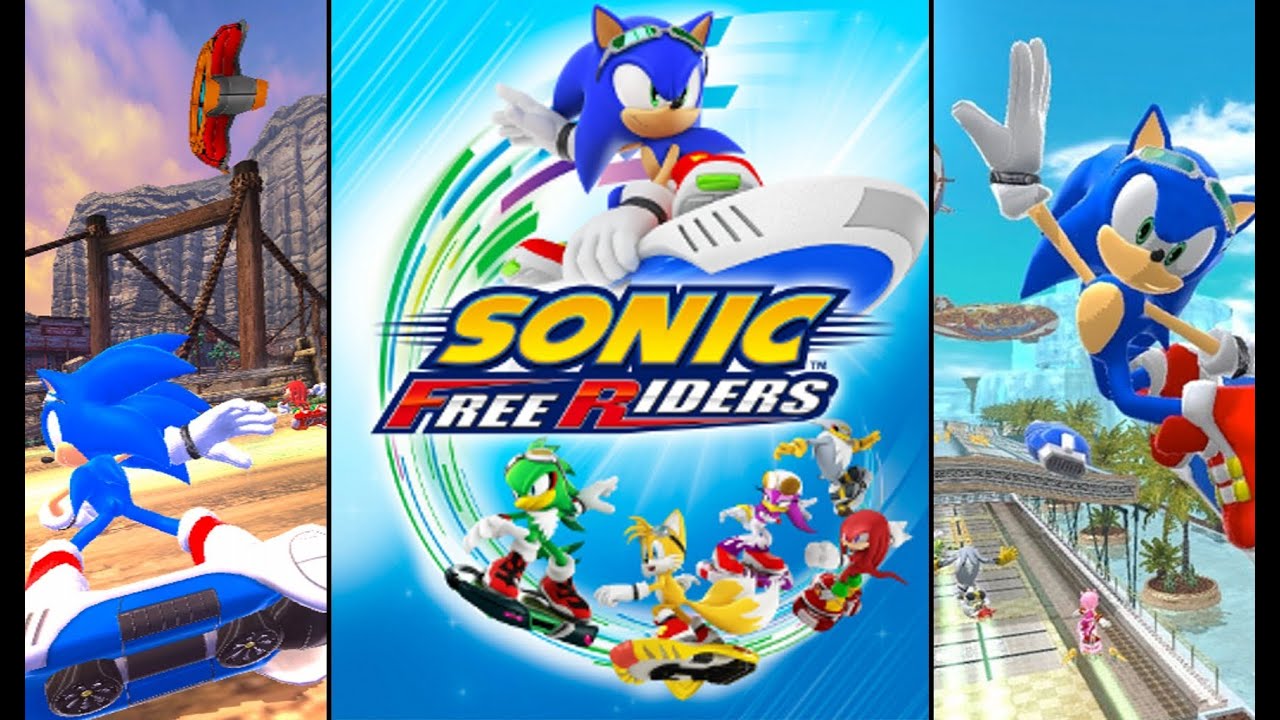 Sonic Free Riders (360 Kinect) - Darkness Reviews - YouTube.