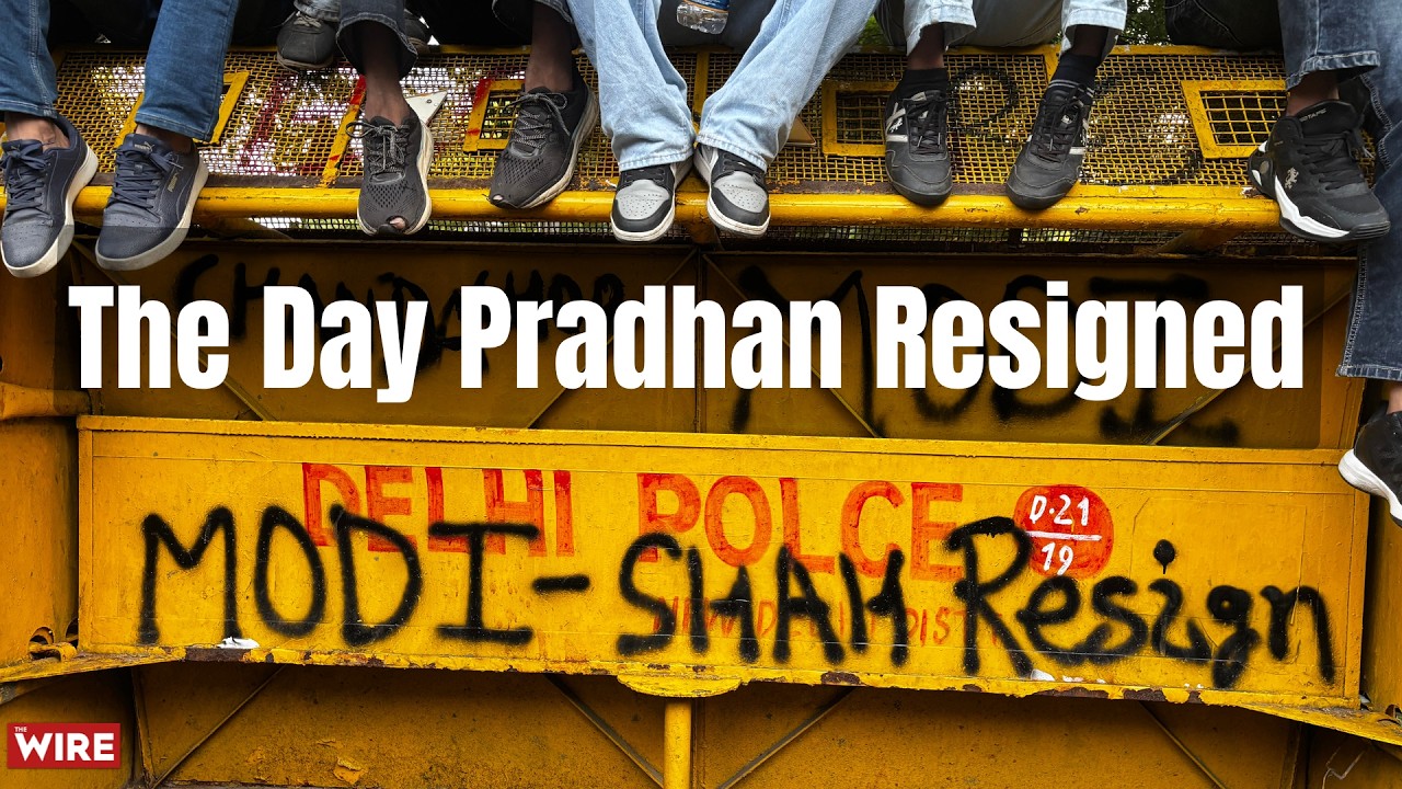 Dharmendra Pradhan Resigns, Celebrations Pour Out at Jantar Mantar