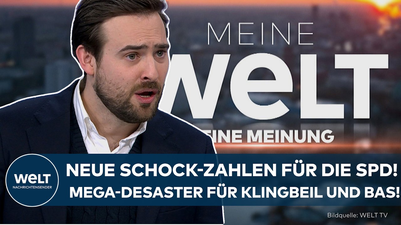 MEINUNG: Neue Schock-Zahlen für die SPD! – Mega-Desaster für Klingbeil und Bas! | Sebastian Vorbach