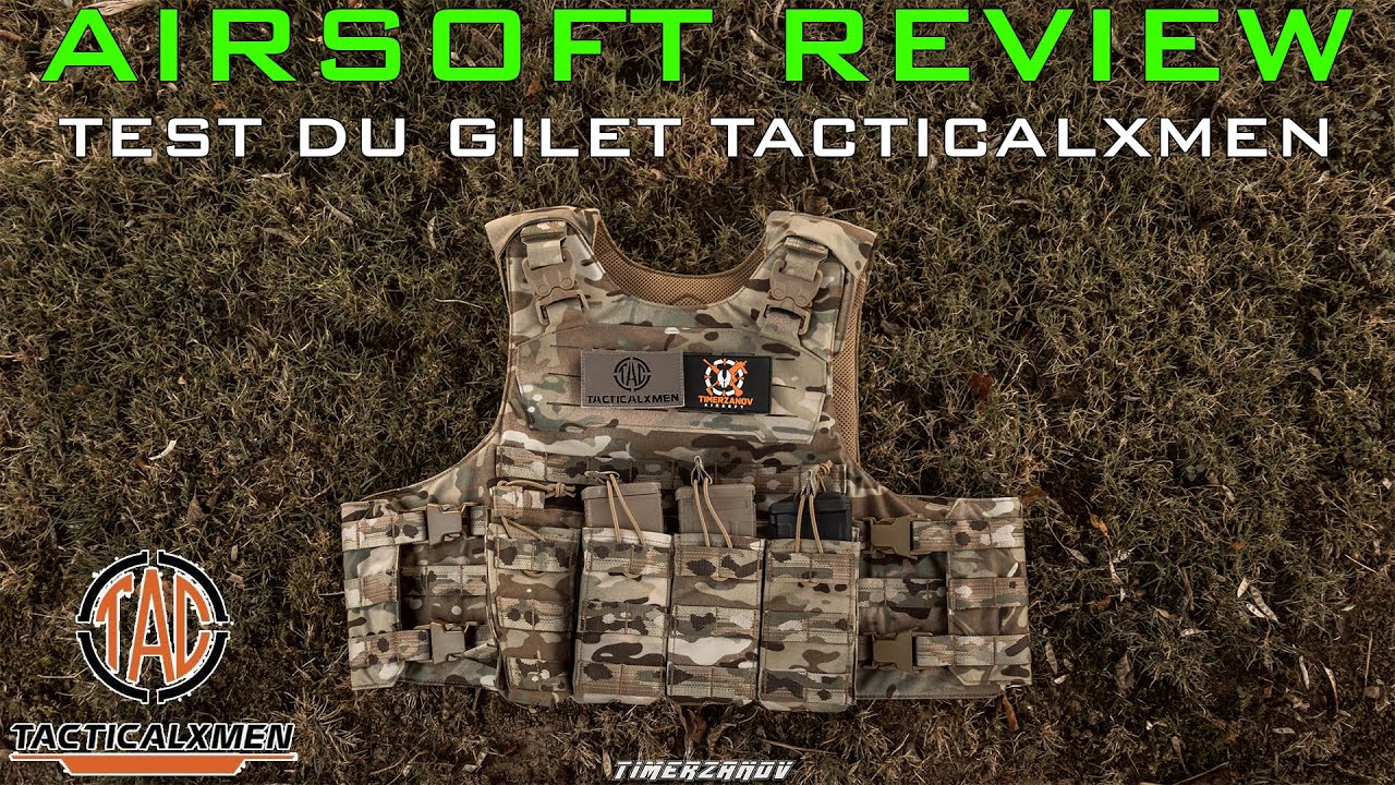 Airsoft Review [GEAR] TacticalXmen - Test du gilet tactique de chez TacticalXmen [FR]