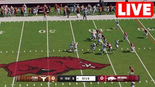 NCAAF LIVE🔴 Texas Longhorns vs Arkansas Razorbacks | Week 12 Full Game - 2024 College Football 25