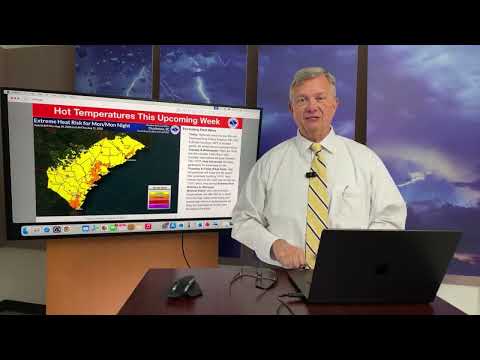 screenshot of youtube video titled Afternoon Weather Update: August 10, 2026 | SC Weather