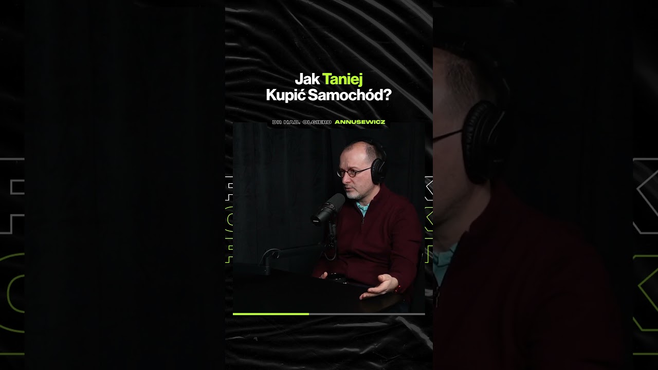 Jak Taniej Kupić Samochód? – ft. dr hab. Olgierd Annusewicz