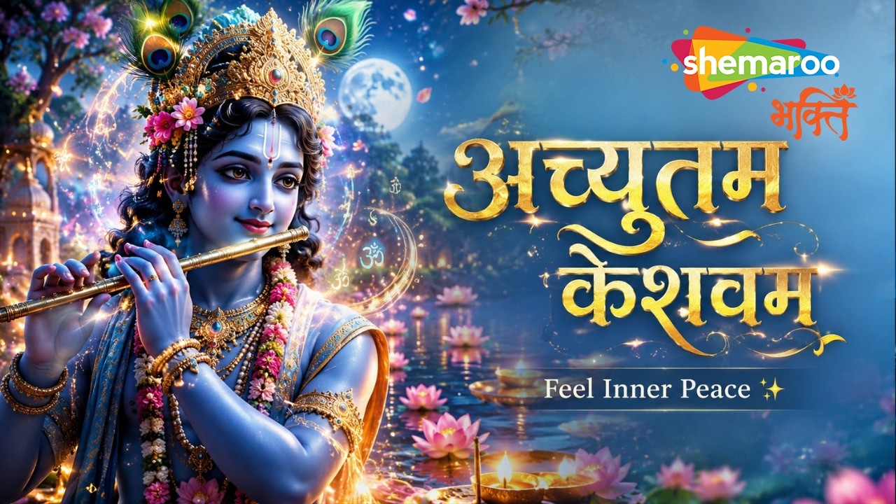अच्युतम केशवम भजन सुनने से मिलता है मानसिक तनाव से छुटकारा और अटूट आत्मिक शांति!