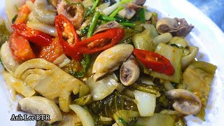 Anh Lee BTR | Cách xào Dồi Trường ko bị đen và bảo quản được lâu (món này nhậu cực ngon)