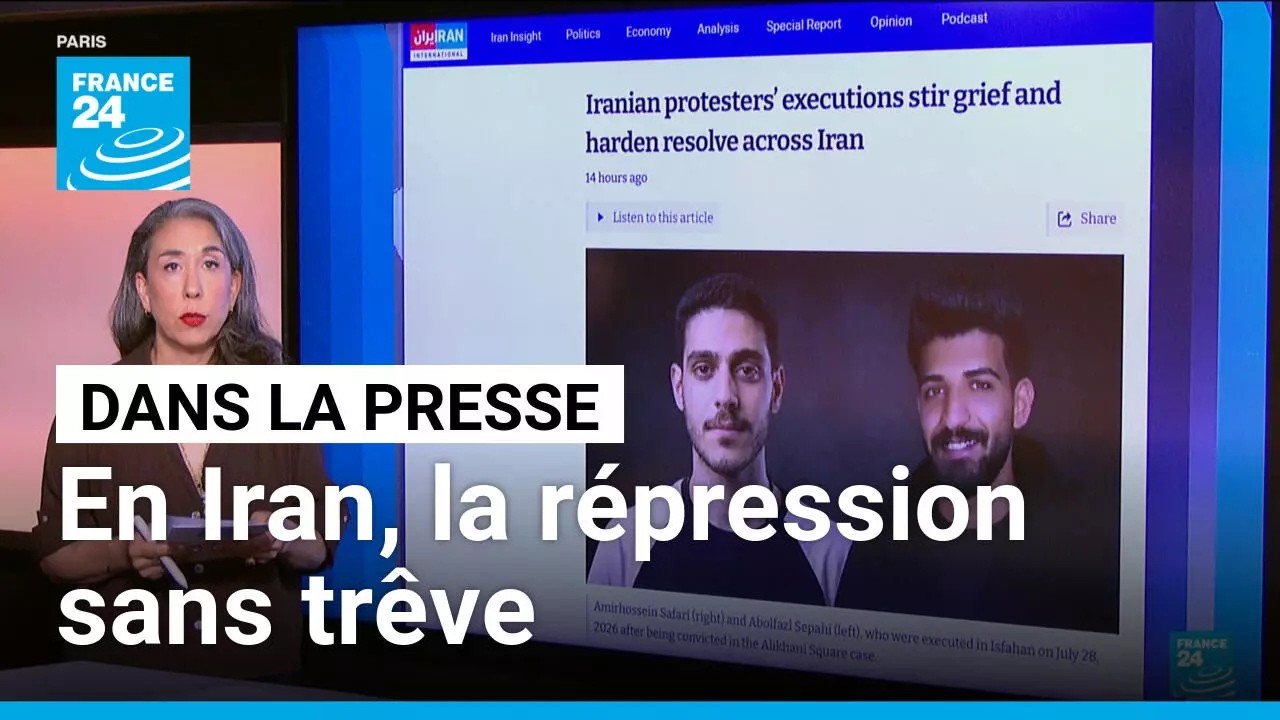 En Iran, "dès que l'ombre de la guerre se dissipe, la répression se fait plus brutale"