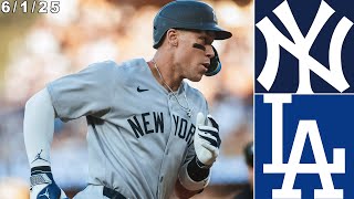 New York Yankees Highlights: vs Los Angeles Dodgers | 6/1/25