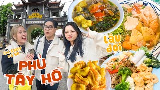 ĐI PHỦ TÂY HỒ ĂN GÌ !? | Chi Sally “trốn con” ra Hà Nội du lịch !!