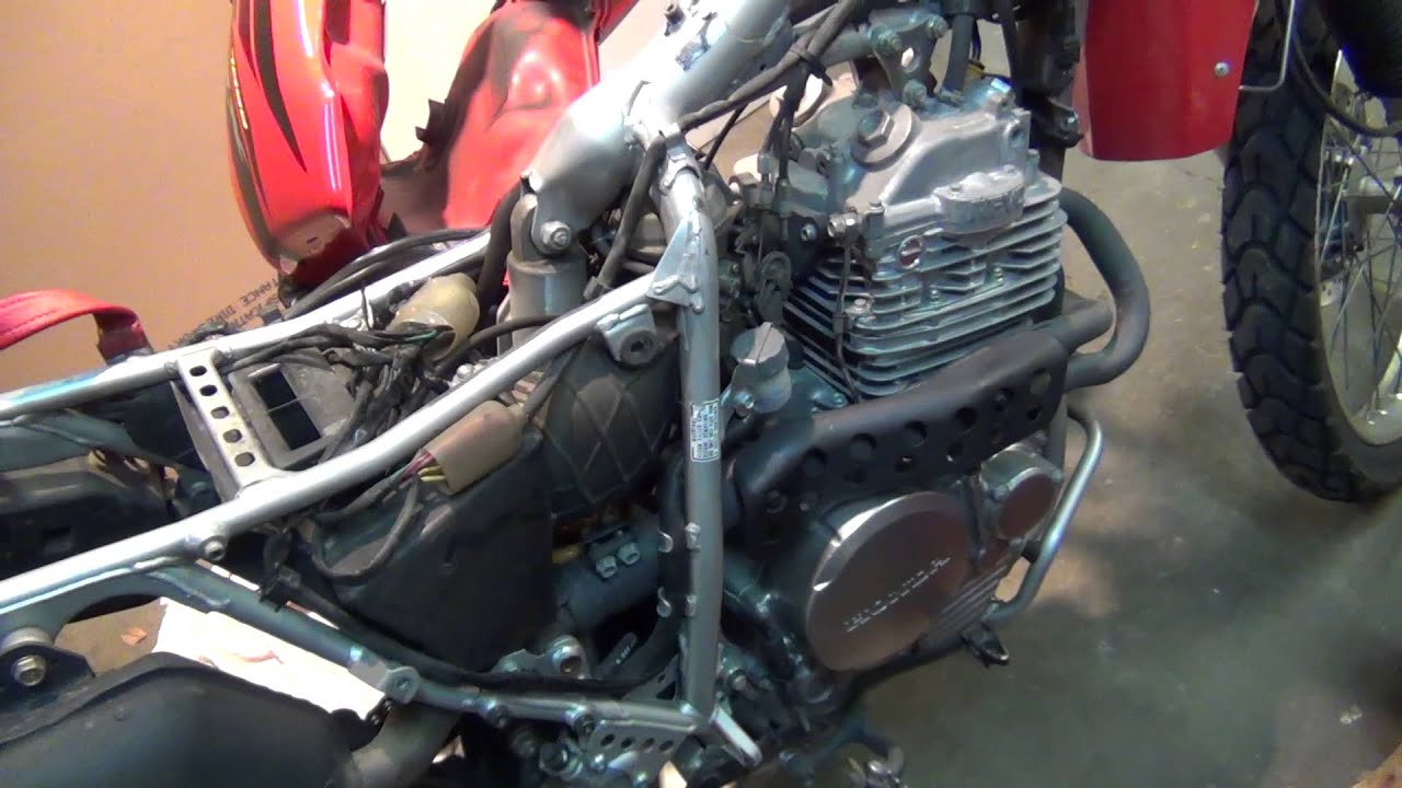 Honda xr650l smog block off #5