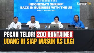 Amerika Kembali Menerima Udang Indonesia, 200 Kontainer Siap Diekspor