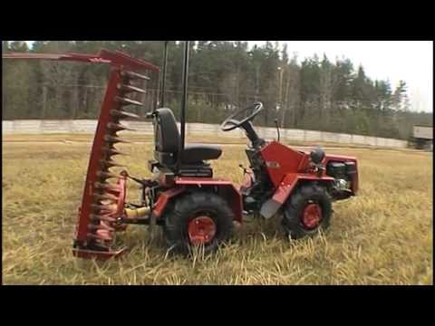 Видео Косилка роторная КТМ-2 для мини-трактора