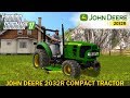 John Deere 2032R 4x4​ and Pack v1.0
