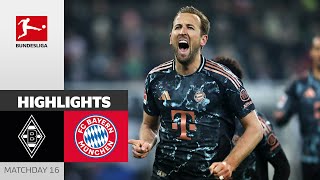 Another One From Kane! | Borussia M’gladbach — FC Bayern München 0-1 | HL | MD 16 – Bundesliga 24/25