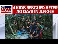 Four children found alive in Amazon rainforest after 40 days following plane crash