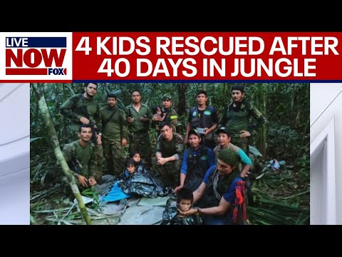 Four Children Found Alive In Amazon Rainforest After 40 Days Following ...