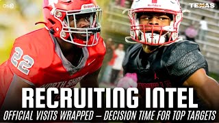 Recruiting Intel: Latest Texas Longhorns recruiting notes on top 2026 targets