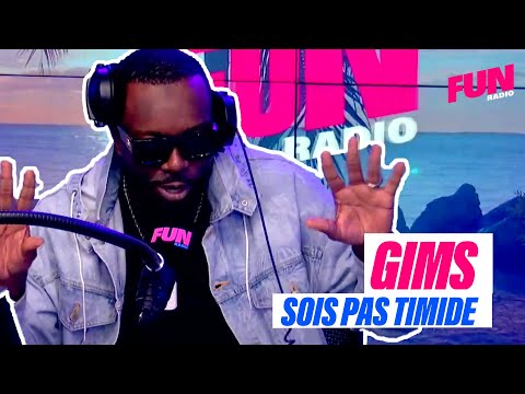 Gims "Sois pas timide" en live sur Fun Radio