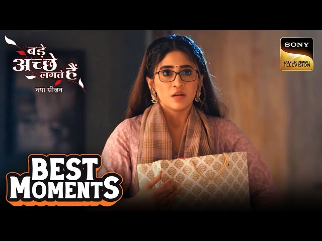 Room में Rishabh को देखकर क्यों चिल्लाई Bhagyashree? |Bade Achhe Lagte Hai |New Season| Best Moments