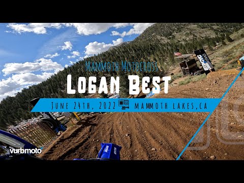 Logan Best Ripping a Two Stroke at Mammoth Motocross