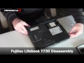 Fujitsu Lifebook T730 Disassembly