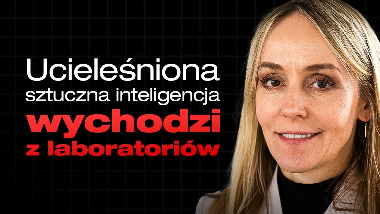 "Tworzyłam obrazy do Matrixa. Dziś uczę roboty." | Agnieszka Pilat (SpaceX & Boston Dynamics)