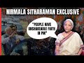 Nirmala Sitharaman Interview: Confident Because Of Unshakeable Faith People Have In PM Modi