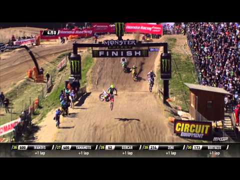 Antonio Cairoli vs Max Nagl MXGP of Trentino 2015 - motocross 