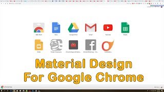 أخيراً شكل Material Design لمتصفح جوجل كروم قم بتفعيله الآن ...