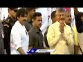 TDP Flag In Pawan Kalyan Hands , Janasena Flag In Chandrababu Hands |   V6 News  - 03:05 min - News - Video