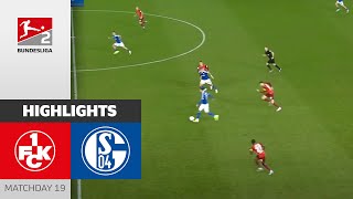 FCK Ends Losing Streak Against Schalke! | Kaiserslautern — Schalke | Highlights | MD19 Bundesliga 2