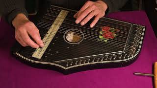 Simon And Garfunkel - Sounds of Silence (5-chord Zither Cover)