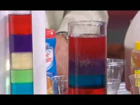 Yedi katlı sıvı- Cool Science Experiment