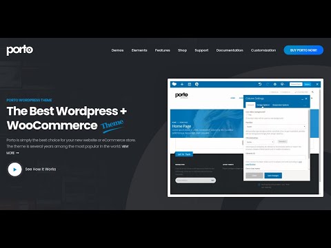video Porto WordPress Theme