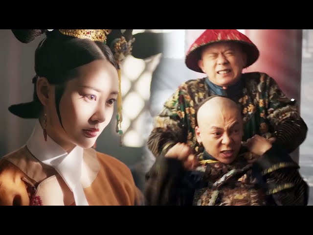 令妃在飯裡下毒，怎料盡忠閉口不吃，下秒派人狠狠的勒死他！#周迅 #霍建華 #青櫻傳#中國電視劇