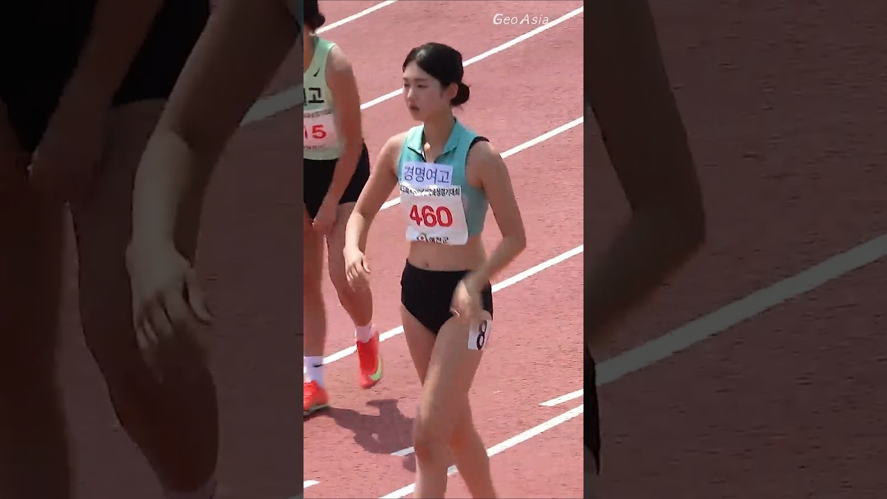 워밍업 마치고 출발선으로.. 이현채 #athletics #이현채 #여자육상 #trackandfield #sportstar #shorts