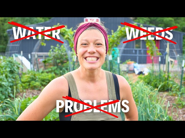 My Laziest Garden Yet! + BABY SURPRISE! | FULL Summer Garden Tour 2025!