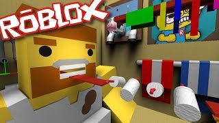 Roblox Escape The Bathroom Obby Become A Giant Cow - karinaomg roblox escape obby