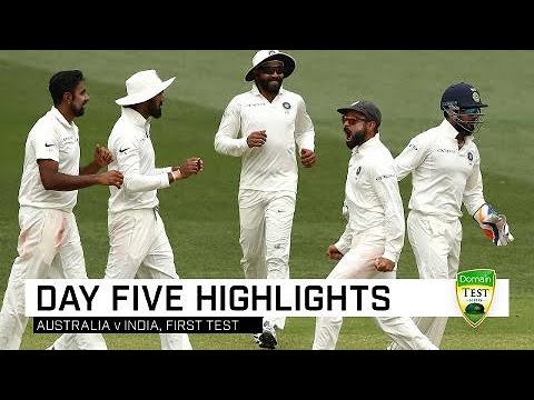 Aussies fight hard but India win gripping contest | First Domain Test