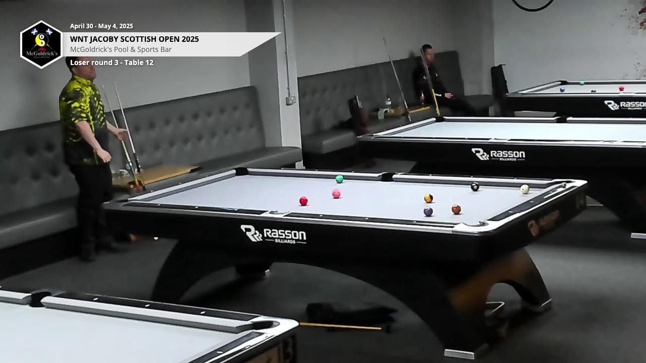 WNT Jacoby Scottish Open 2025 - Fraser Patrick vs Riku Romppanen