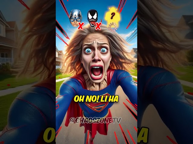 Chi svelerà il vero corpo di Spider-Man a Supergirl? 🕵️‍♂️👩‍🦰😱 ⛏️ #shorts