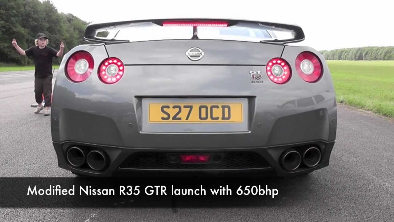 Nissan gtr r35 launch #4