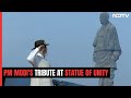 PM Modis Tribute To Sardar Patel At Gujarats Statue Of Unity
