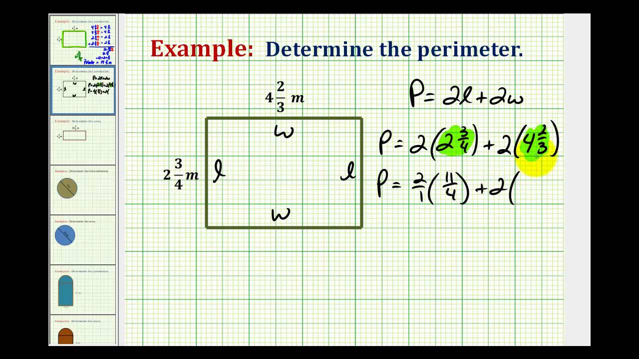 example-determine-the-perimeter-of-a-rectangle-using-mixed-numbers-youtube