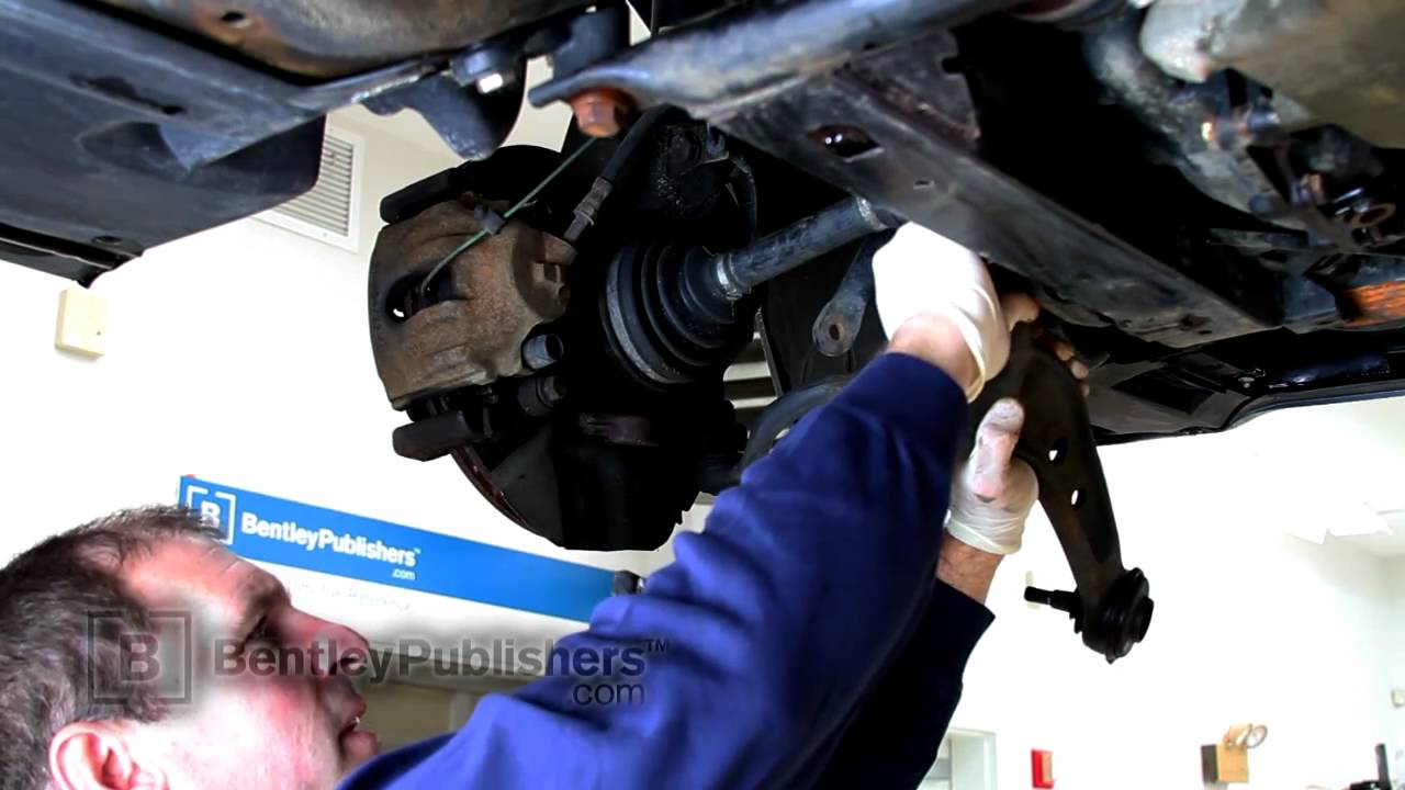 How to replace bmw wishbone bushes #4