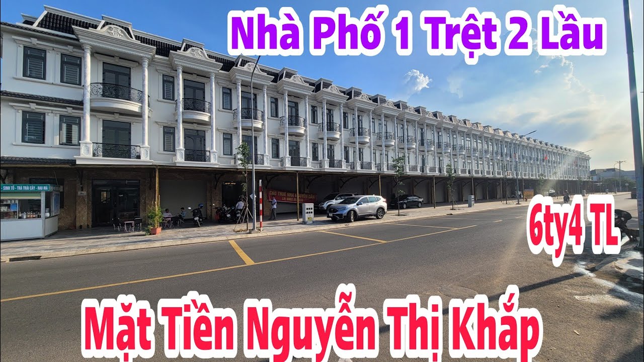 Bán nhà 1 trệt 2 lầu mặt tiền Nguyễn Thị Khắp, TP. Dĩ An video