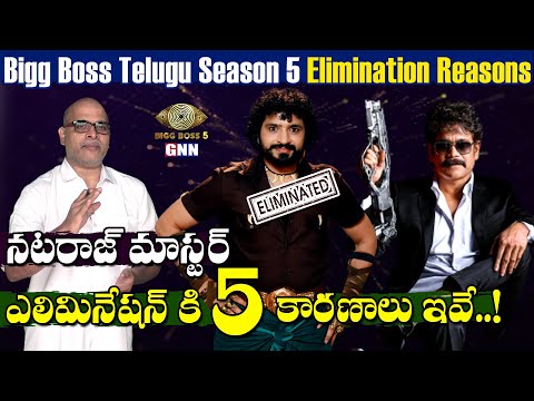 Telugu Bigg Boss 5: Reasons behind Natraj master's elimination from house Telugu Bigg Boss 5: Reasons behind Natraj master's elimination from house