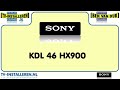 SONY KDL46HX900 TV Installeren - SONY TV Installeren - Ci+ Installeren