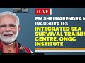 LIVE: PM Narendra Modi inaugurates Integrated Sea Survival Training Centre, ONGC Institute | News9  - 47:26 min - News - Video