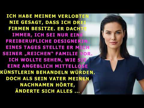 Ich gab mich beim Familienessen meines Verlobten als pleite Designer aus – dann erstarrten sie!