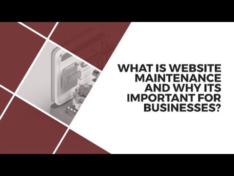 What Is Website Maintenance? A Brief Guide ...